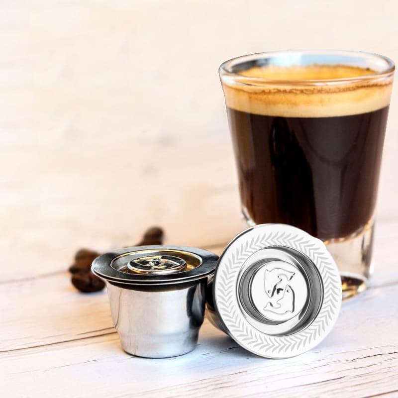 Capsule De Café Nespresso Compatible En Inox Rechargeable