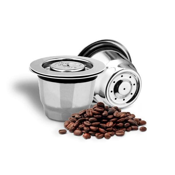Capsules de Café Rechargeables Réutilisables en Acier Inoxydable