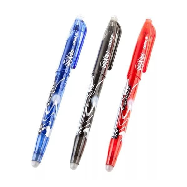 Frixion Ball stylo gel effaçable, 2 unités – Pilot : Instruments d'écriture