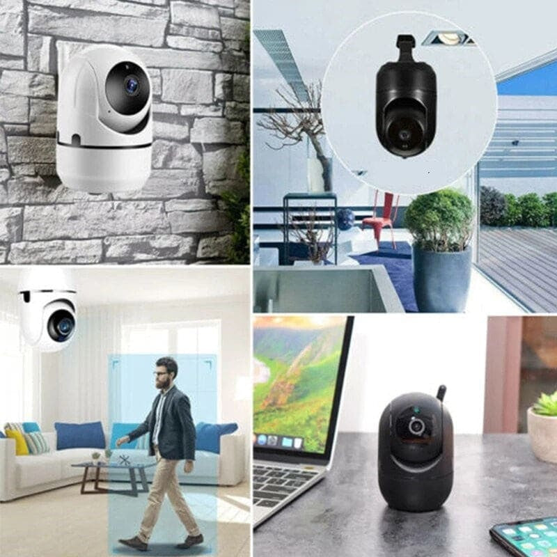 Caméra de Surveillance Ip Wifi Full Hd Intérieure Rotative