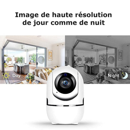 Caméra de Surveillance Ip Wifi Full Hd Intérieure Rotative