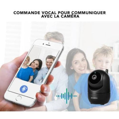 Caméra de Surveillance Ip Wifi Full Hd Intérieure Rotative