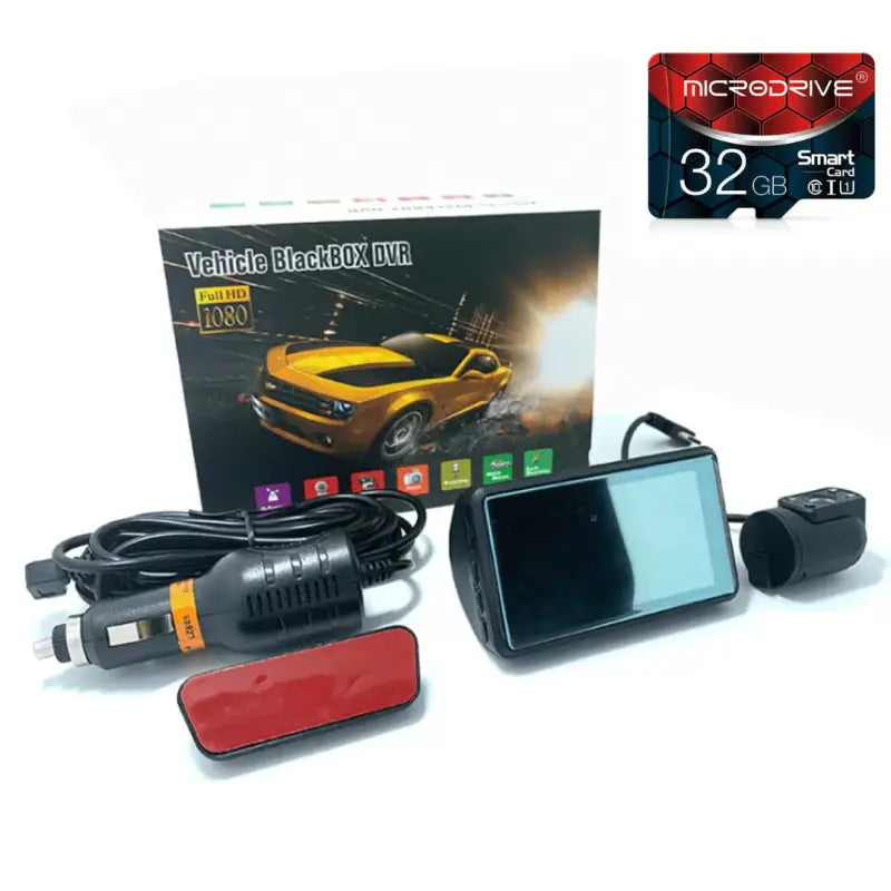 Caméra embarquée pour voiture HD – Boite noire Avec écran tactile Avec  ventouse puissante – INKI