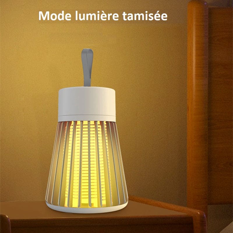 La lampe UV anti-moustiques  Pour des soirées d'été en toute