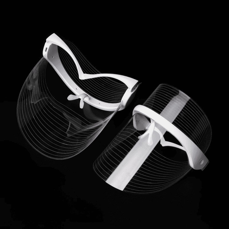 Masque de Luminothérapie Visage Led 7 Couleurs Rechargeable