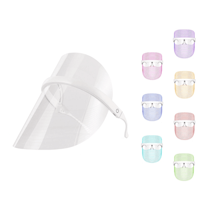 Masque de Luminothérapie Visage Led 7 Couleurs Rechargeable