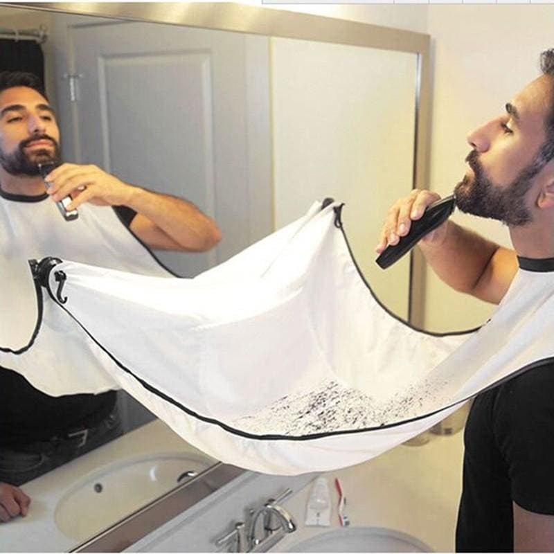 Tablier Récupérateur de Poils Barbe Blanc | Lilikdo