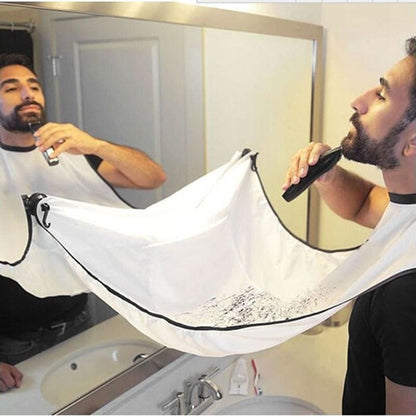 Tablier Récupérateur de Poils Barbe Blanc | Lilikdo