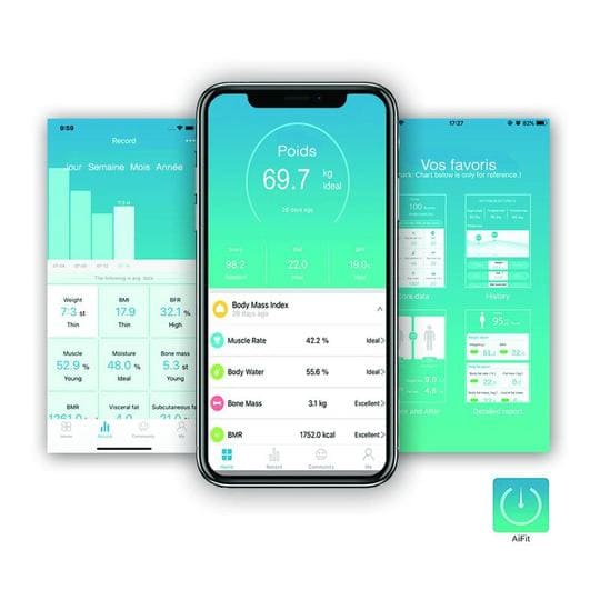 Balance Impédancemètre Connectée Bluetooth | Lilikdo