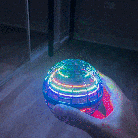 Balle volante infrarouge lumineuse