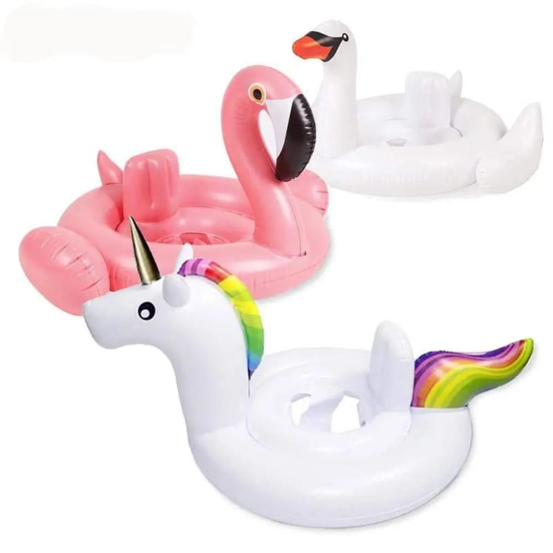 Bouée Gonflable Pour Enfant Licorne / Flamant Rose / Cygne