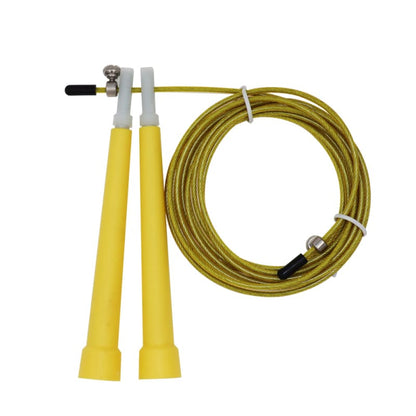 Corde à Sauter Cardio Fitness Jaune | Lilikdo
