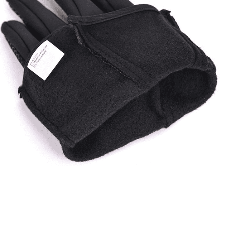Gants éxtensibles pour écrans tactiles. Colour: black, Fr