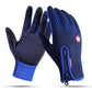 Gants Homme / Femme Compatible écran Tactile Bleu Foncé / s
