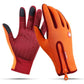 Gants Homme / Femme Compatible écran Tactile Orange / s