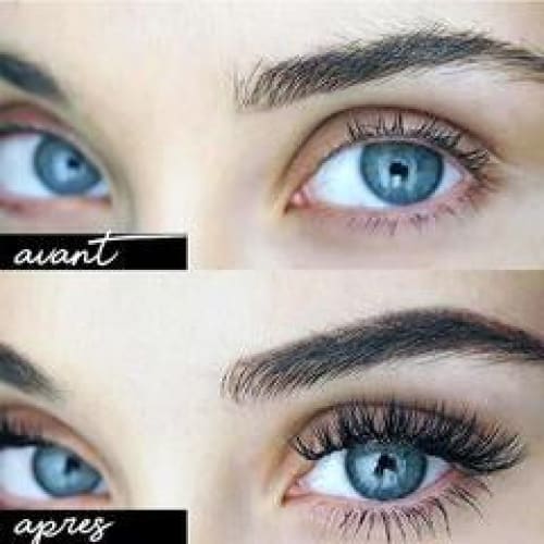 Kit de Faux-cils Magnétiques 3d/6d Noir Réutilisable à