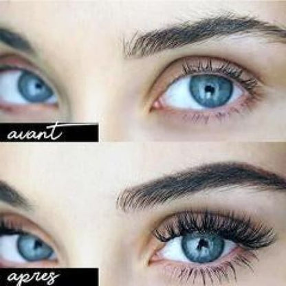 Kit de Faux-cils Magnétiques 3d/6d Noir Réutilisable à
