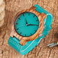 Lagon Montre à Quartz En Bois Casual Pour Homme / Femme |