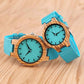 Lagon Montre à Quartz En Bois Casual Pour Homme / Femme |