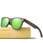 Lunettes De Soleil En Bambou Vernis Avec Verres Polarisés |