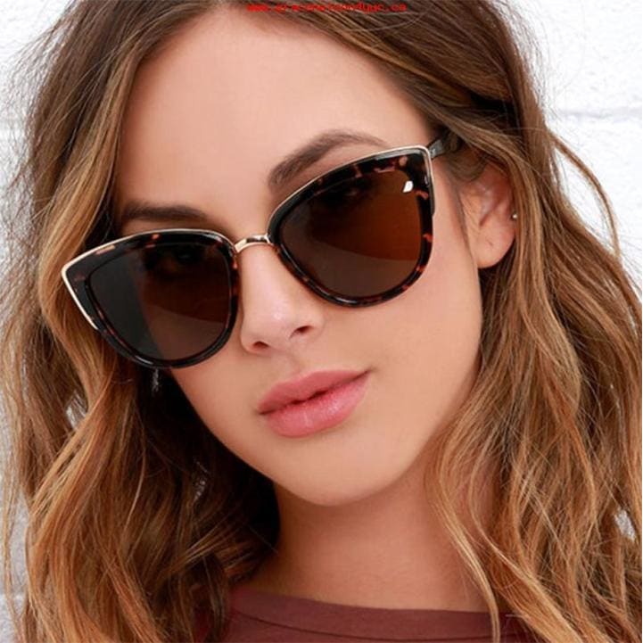 Lunettes De Soleil Femme Cat Eye Uv400 | Lilikdo