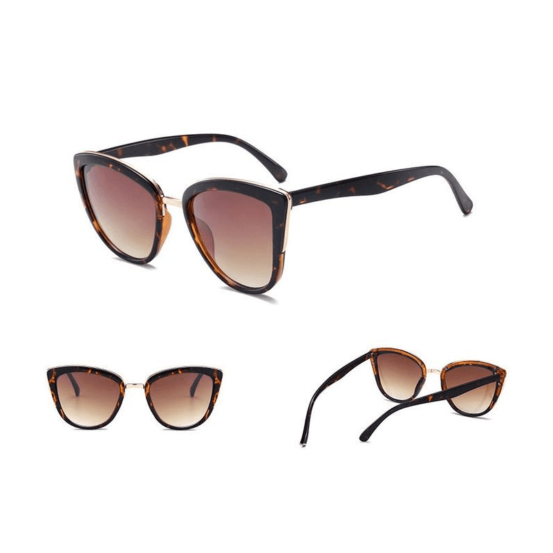 Lunettes De Soleil Polarisées Carfia Femme – Style Rétro, Monture Acétate, Protection UV400, Catégorie 3