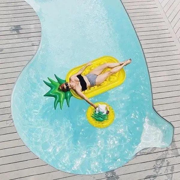 Matelas Gonflable Ananas (180 Cm) | Lilikdo