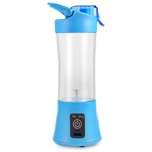 Mini Blender Mixeur Smoothie Portable Rechargeable Usb Bleu