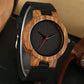 Montre à Quartz En Bois Vintage Pour Homme Ou Femme |