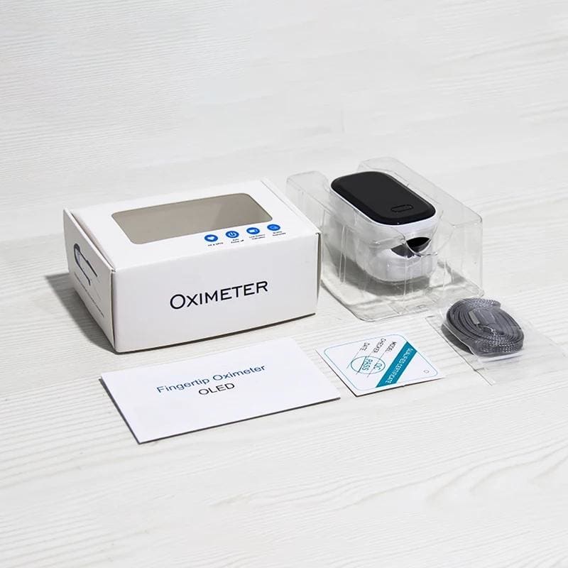 Oxymetre de doigt et Saturometre professionnel et médical FARMAQO  (précision clinique, Saturometre de pouls, Ecran OLED, oxygene, pouls,  SPO2, BPM, frequence cardiaque, application et bluetooth) : :  Hygiène et Santé