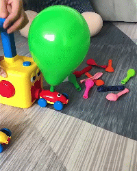Powerballoon Jouet De Voiture Propulsée Par Ballon Gonflable