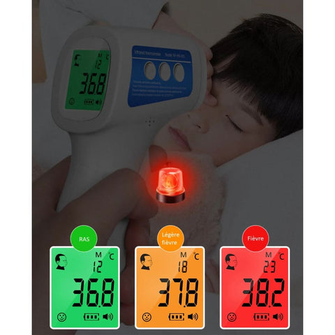 Thermomètre Médical Frontal Infrarouge sans Contact pour