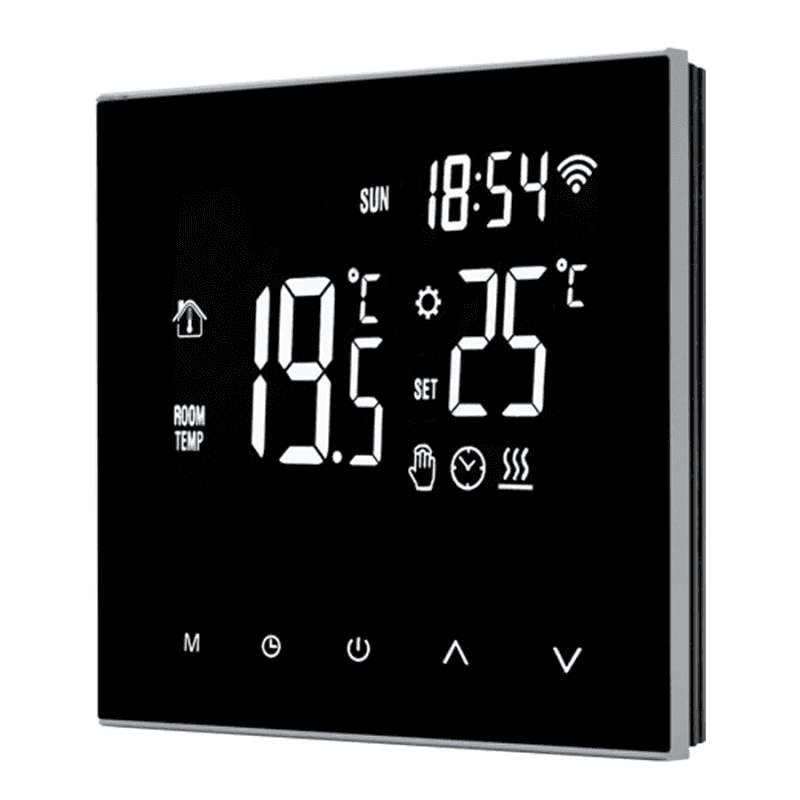 Thermostat à écran tactile Wi-Fi pour le chauffage électrique