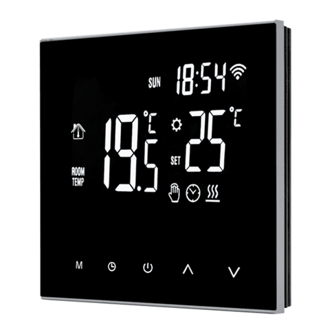 Thermostat Connecté Wi-fi Programmable à Ecran Lcd Tactile |