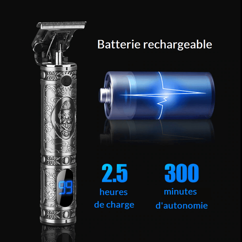 Tondeuse Electrique Professionnelle Sans Fil Pour Cheveux